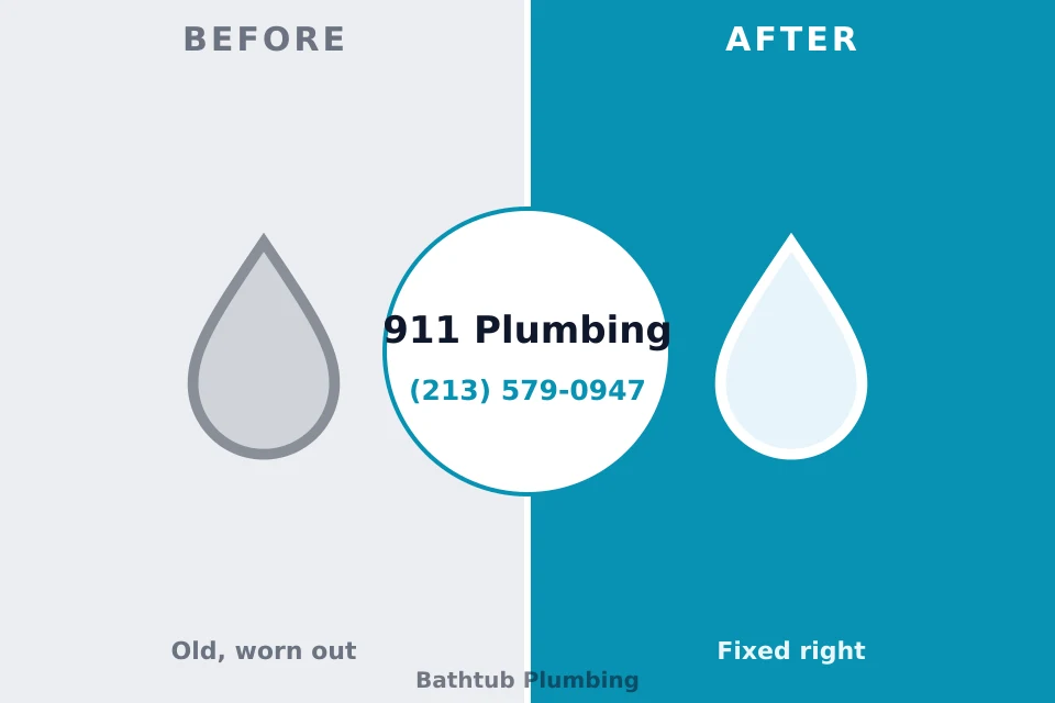 Before and after: plumbing repair Royersford, PA